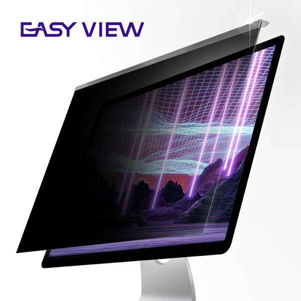 이지뷰 거치식 크리스탈 사생활 정보보호 모니터 보안필름 (27인치)