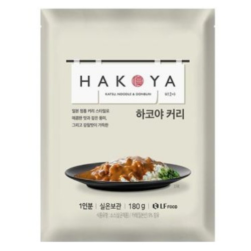 엘에프푸드 하코야 커리 180g (4개)_이미지