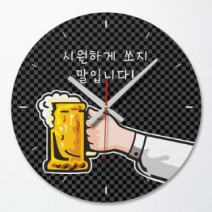꾸밈  tj009-시원하게쏘지말_인테리어벽시계
