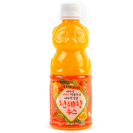 물 한 방울 넣지 않은 감귤 천혜향 주스 330ml