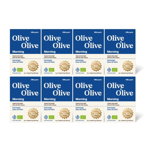 셀게이트 올리브 올라이브 그리스 엑스트라버진 스틱형 올리브오일 112g(8gx14포) (8개)_이미지
