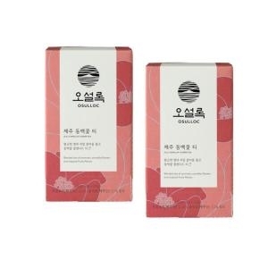 아모레퍼시픽 오설록 제주 동백꽃티 1.5g 20티백 [2개]