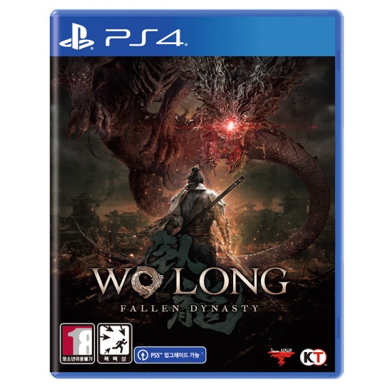  와룡 폴른 다이너스티 한글판 PS4, 패키지디스크