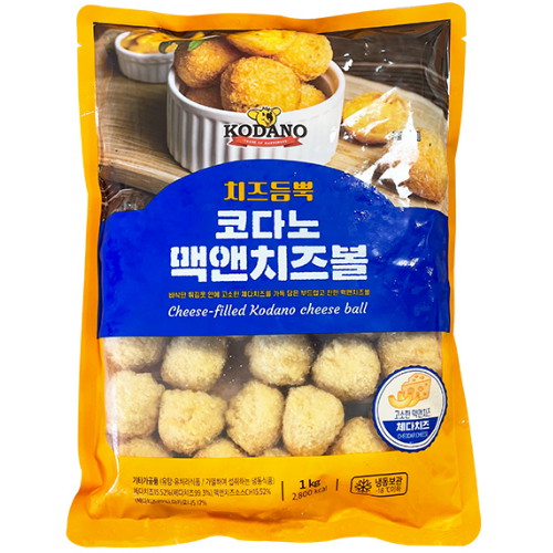 조흥 코다노 맥앤치즈볼 1kg (1개)