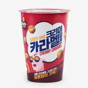 크리미카라멜 65G 12입/과자 간식 팝콘 카라멜 스넥