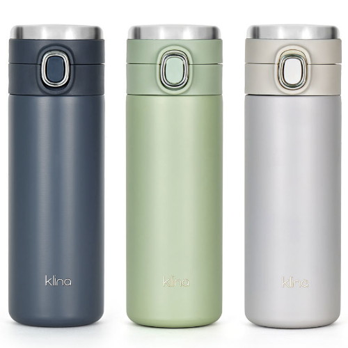 엣지 스마트 온도표시 원터치 텀블러 420ml