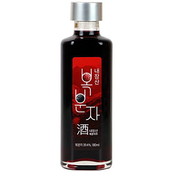내장산복분자영농조합법인 내장산 복분자주 180ml (1개)