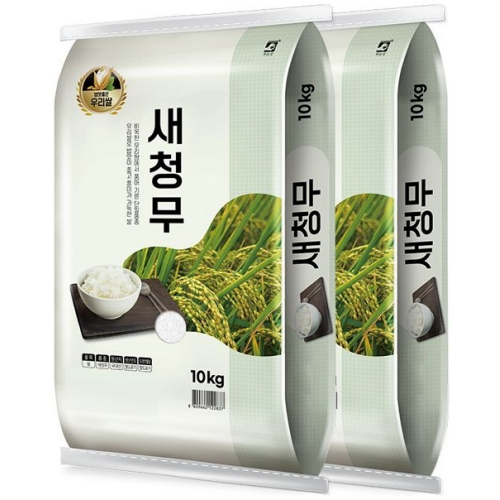 더프레시 2025 밥맛 좋은 새청무 특등급 10kg (2개)_이미지