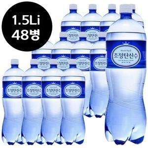 일화 초정탄산수 플레인 1.5L (48개)_이미지