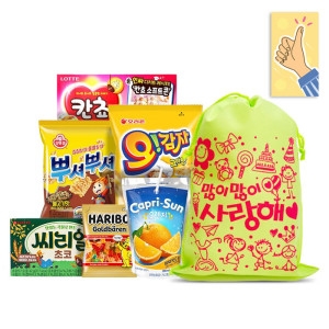 어린이날 23년 6종 간식 과자선물세트+ 어린이집 학원 학교 행사 생일간식 오리온 농심
