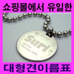 왕따 3D 은색 인식표_이미지