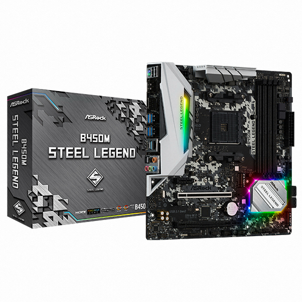 ASRock <b>B450M</b> <b>스틸</b><b>레전드</b> 에즈윈