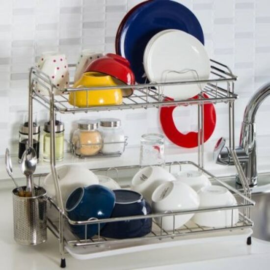 홈인더스 다다리빙 갤러리 특 식기건조대 2단_이미지