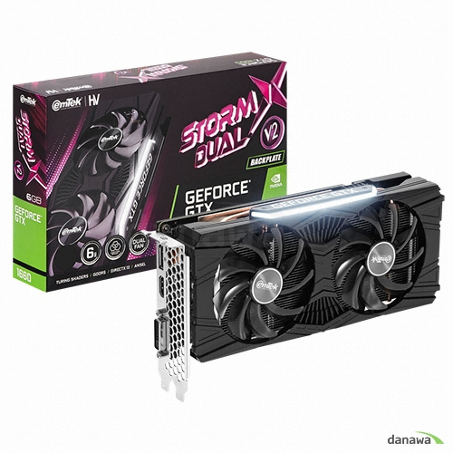 �̿��� HV ������ GTX 1660 STORM X Dual V2 D5 6GB