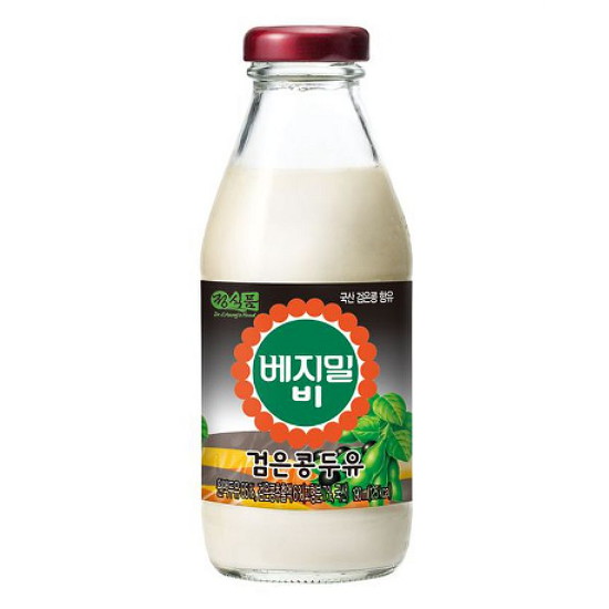 달콤한 베지밀 비 검은콩 두유 190ml (병)