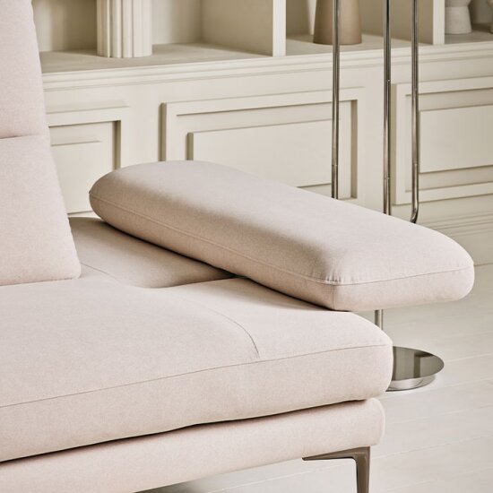 에싸 프라도 스윙기능 리브 패브릭 소파 4인용 (스툴포함)_이미지