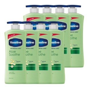 유니레버 바세린 인텐시브 케어 알로에 수드 바디로션 600ml (8개)