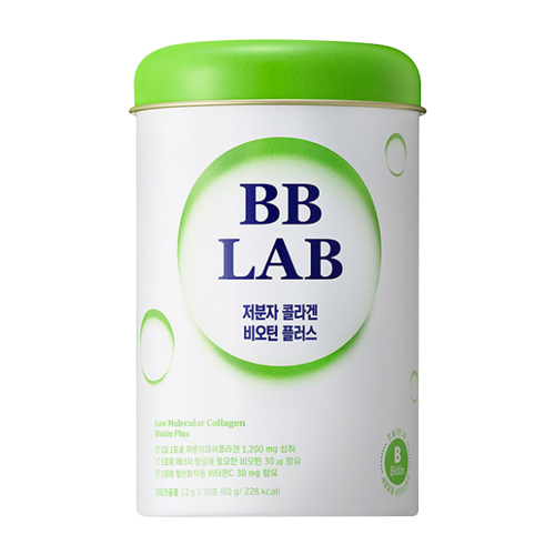 뉴트리원 비비랩 비비랩 저분자 콜라겐 비오틴 플러스 2g 30포 (3개)_이미지