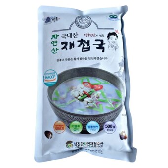 섬진강자연재첩수산 정형만 자연산 재첩국 500g