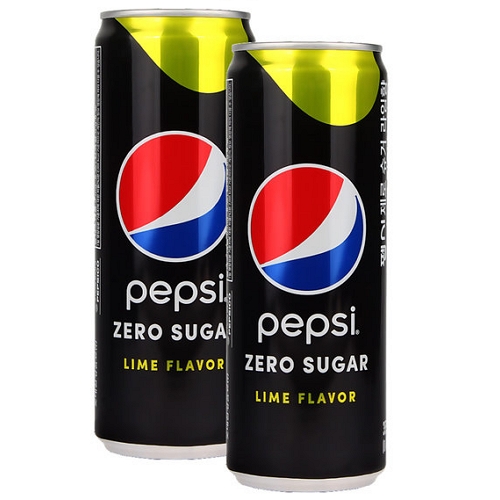 롯데칠성음료 펩시콜라 제로슈거 라임향 355ml (슬릭캔) (24개)