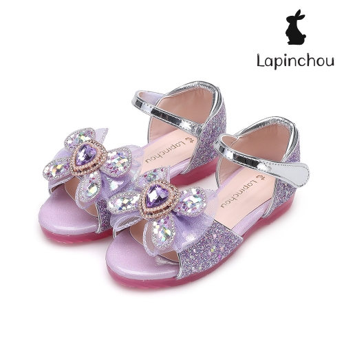 트래드후스 LAPINCHOU 라팡슈 엘레나 레브 샌들 퍼플 글리터 LPSDL0M2PL