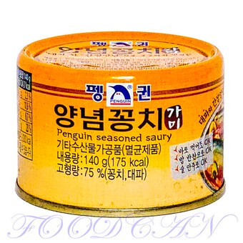 펭귄 양념<b>꽁치</b> 가미 140g