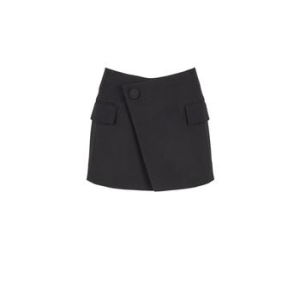 발망 미디 스커트 EF0LA515WC09 0PA Black_이미지