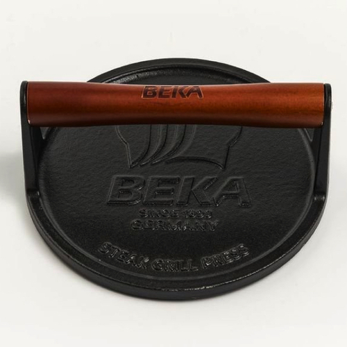 베카 시즈닝 무쇠 그릴프레스 18cm