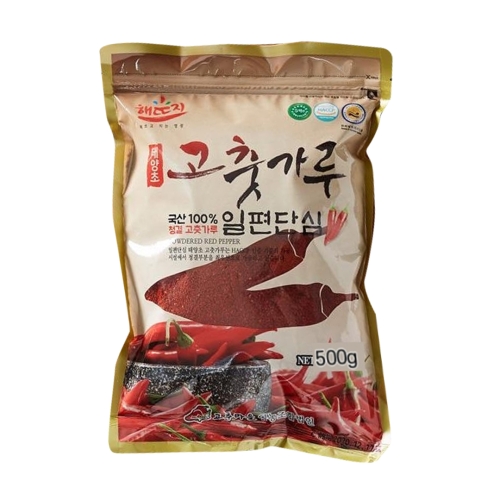 일편단심 국내산 태양초 고춧가루 500g