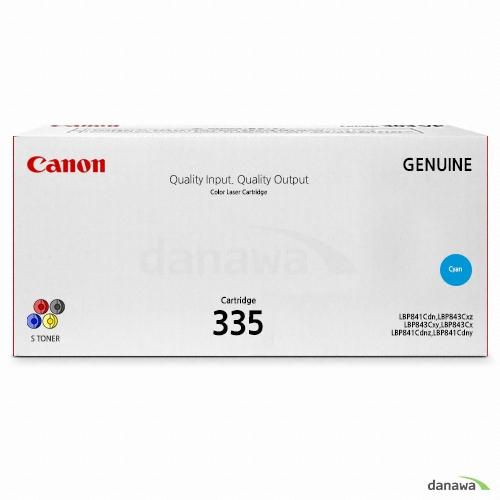 Canon 정품 CRG-335C 파랑이미지입니다. 누르면 해당 게시물로 새창이동합니다.