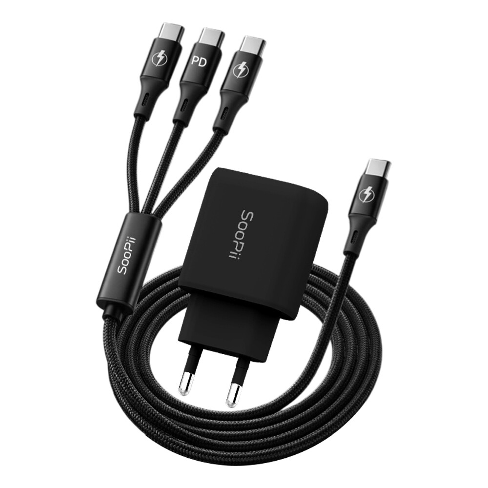 Soopii PD PPS 25W 3in1 �� CŸ�� �� ��Ƽ������ Z22S07CC