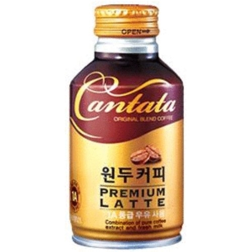 롯데칠성음료 칸타타 프리미엄 라떼 275ml (20개)