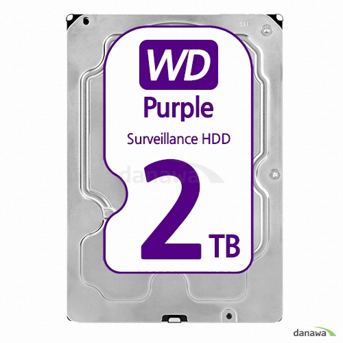 Western Digital WD Purple 5400/64M/해외구매 (2TB, WD20PURZ)_이미지