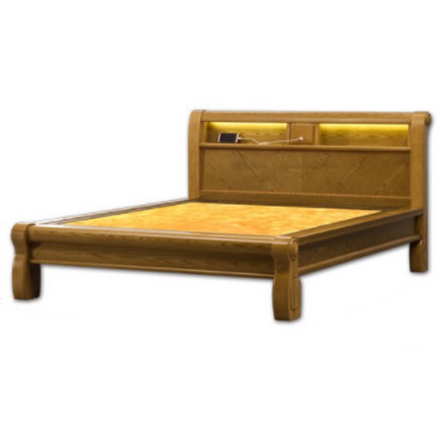 국민 원목 옥침대 Q (옥볼)_이미지