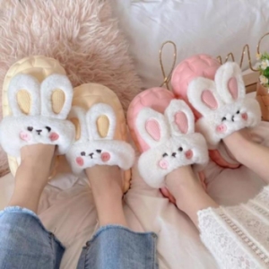 오노마 ONM 겨울 윈터 방한 여성 따뜻 보온 토끼 털 슬리 28470817_이미지