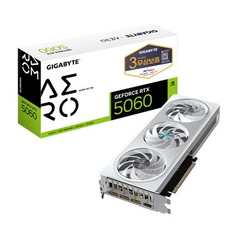 <b>GIGABYTE</b> 지포스 RTX 5060 <b>AERO</b> OC D7 8GB 피씨디렉트