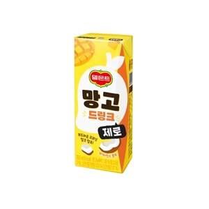 롯데칠성음료 델몬트 드링크 제로 망고 200ml (1개)_이미지