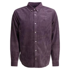 칼하트 WIP L S Madison Cord shirt Purple I02995839PXX.03_이미지