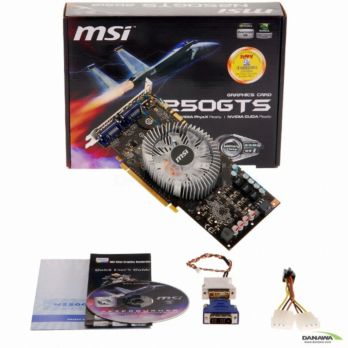 MSI ������ GTS250 N250GTS-2D512 512MB ���
