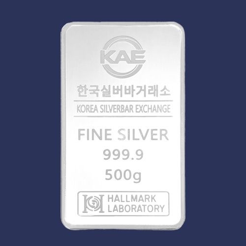 한국실버바거래소 파인 실버바 500g