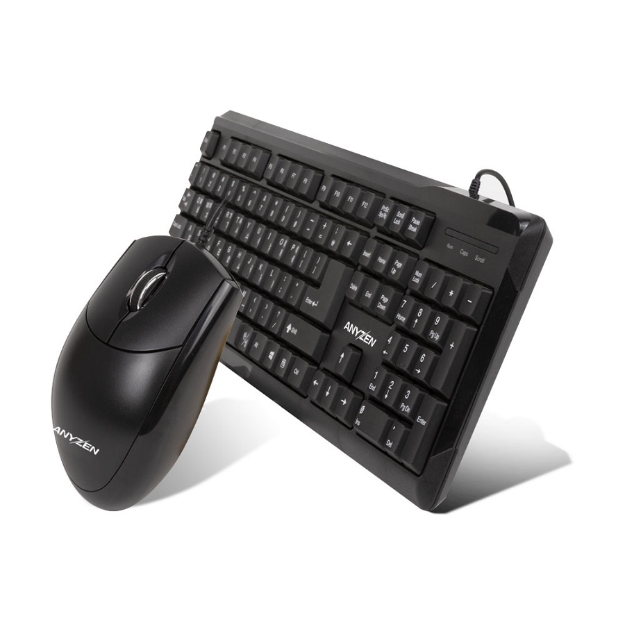 ANYZEN KM2200 유선 키보드 마우스 세트_이미지