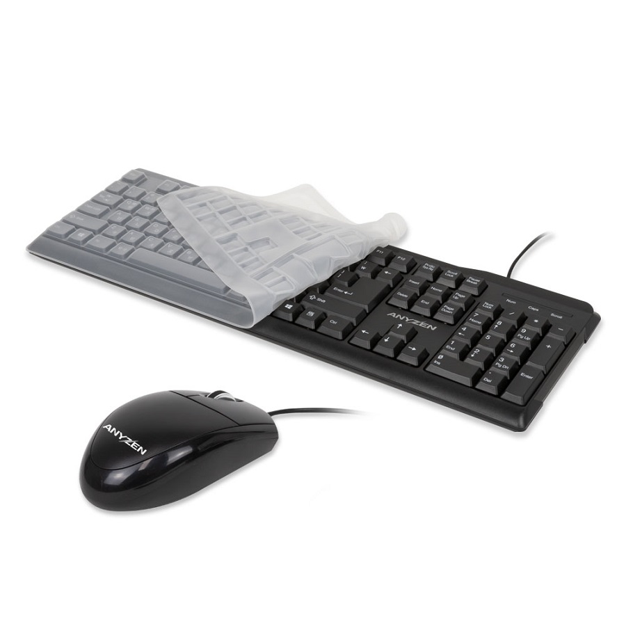 ANYZEN KM2200 유선 키보드 마우스 세트_이미지
