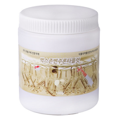 벅스존 벤주론 타블렛 100g (1개)