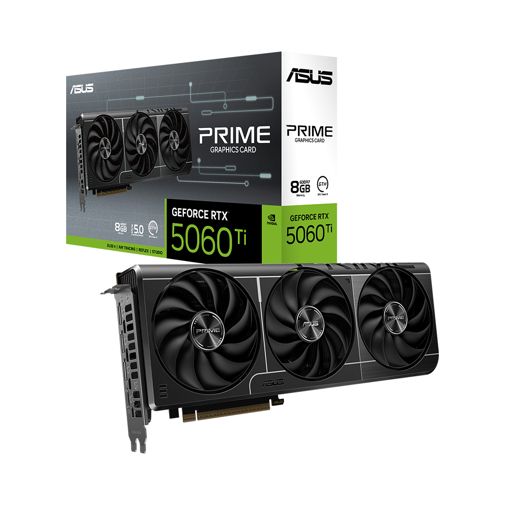 ASUS PRIME ������ RTX 5060 TI D7 8GB �����Ƽ����