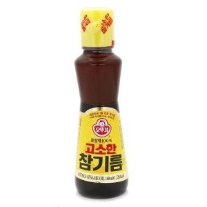  오뚜기 고소한 참기름 160ml [3개]