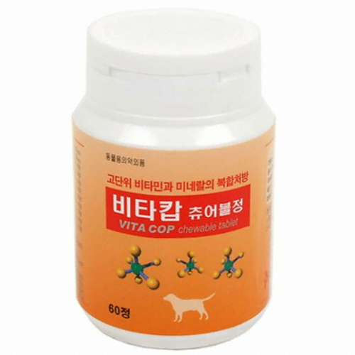 삼우메디안 비타캅 츄어블 정 60p (1개)_이미지