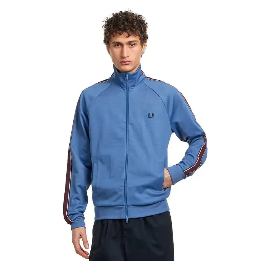 프레드페리 Tramline 테이프 트랙 자켓 Ace 블루 J2309 27A 11293314_이미지