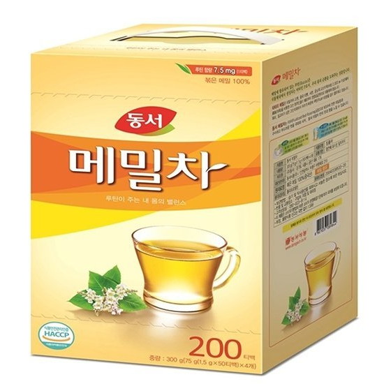 동서식품  메밀차 티백 200티백[1개]