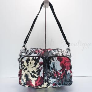 키플링 114232 NWT Sidney 크로스백 숄더백 Nylon Delicate Vines Multi 0109 HB7686_이미지