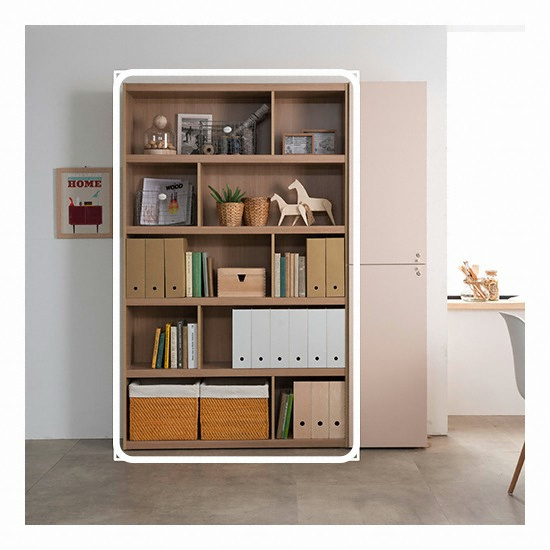 리바트 프렌즈 소호 5단 책장 1200